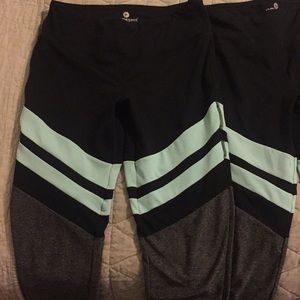 High rise leggings like new!